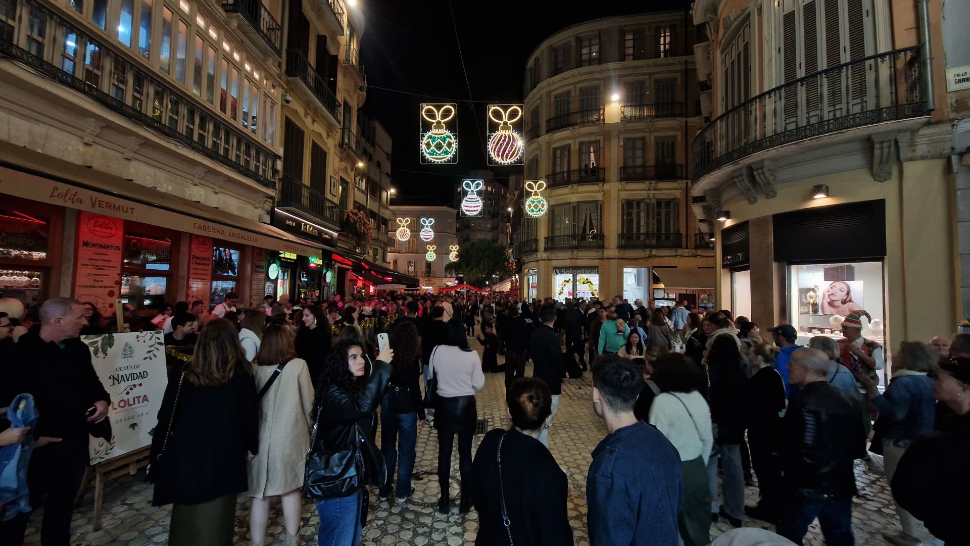Malaga&#039;s big Christmas switch-on - in pictures